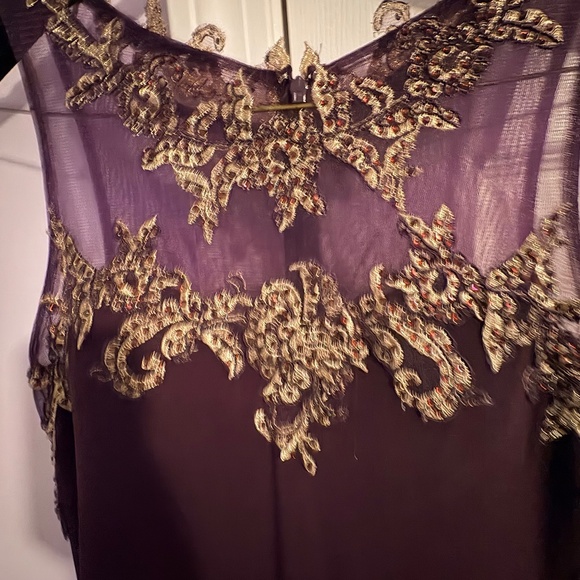 Elizabeth K GL2204 Stunning Embroidered Dress - Picture 5 of 5